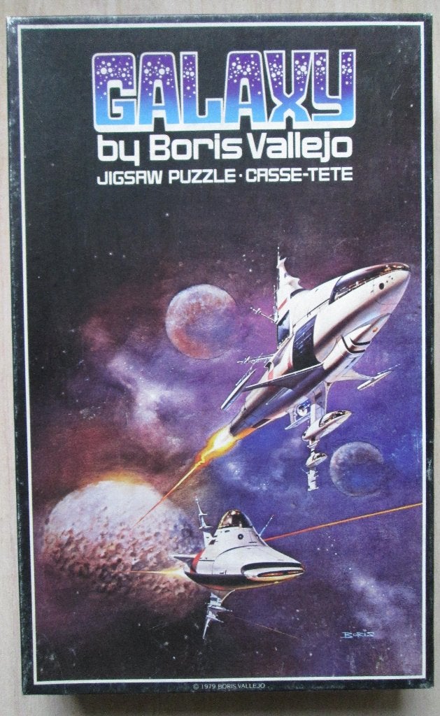 Galaxy, puzzel van Boris Vallejo, Boeken, Stripboeken, Nieuw, Eén stripboek, Ophalen of Verzenden