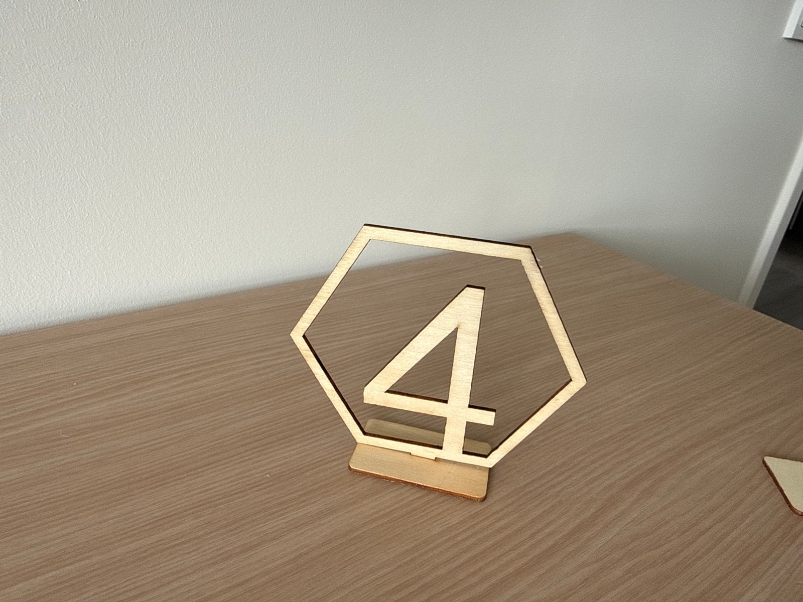 Houten Tafelnummers voor Evenementen, Ophalen of Verzenden, Nieuw