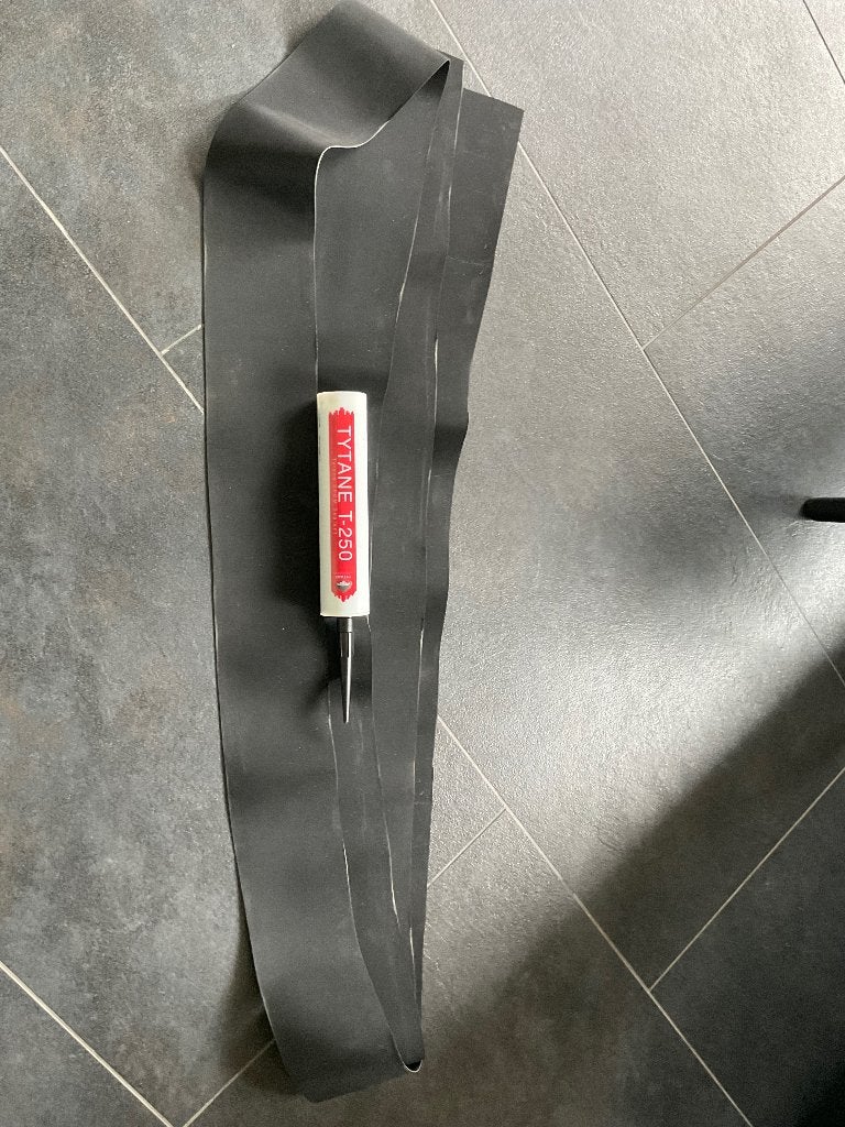 Origineel EPDM strook en Tytane kit 250, Overige materialen, Zwart, Overige typen, Nieuw