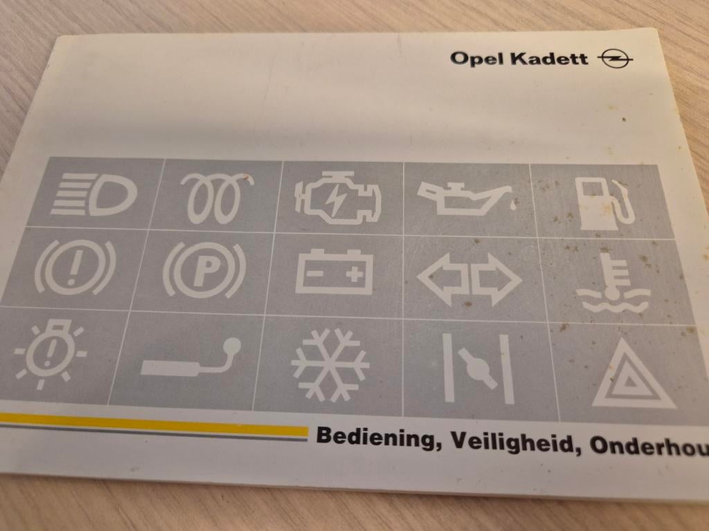 1990 Nederlands Opel kadett E handleiding óók Kadett GSi 16v, Ophalen of Verzenden