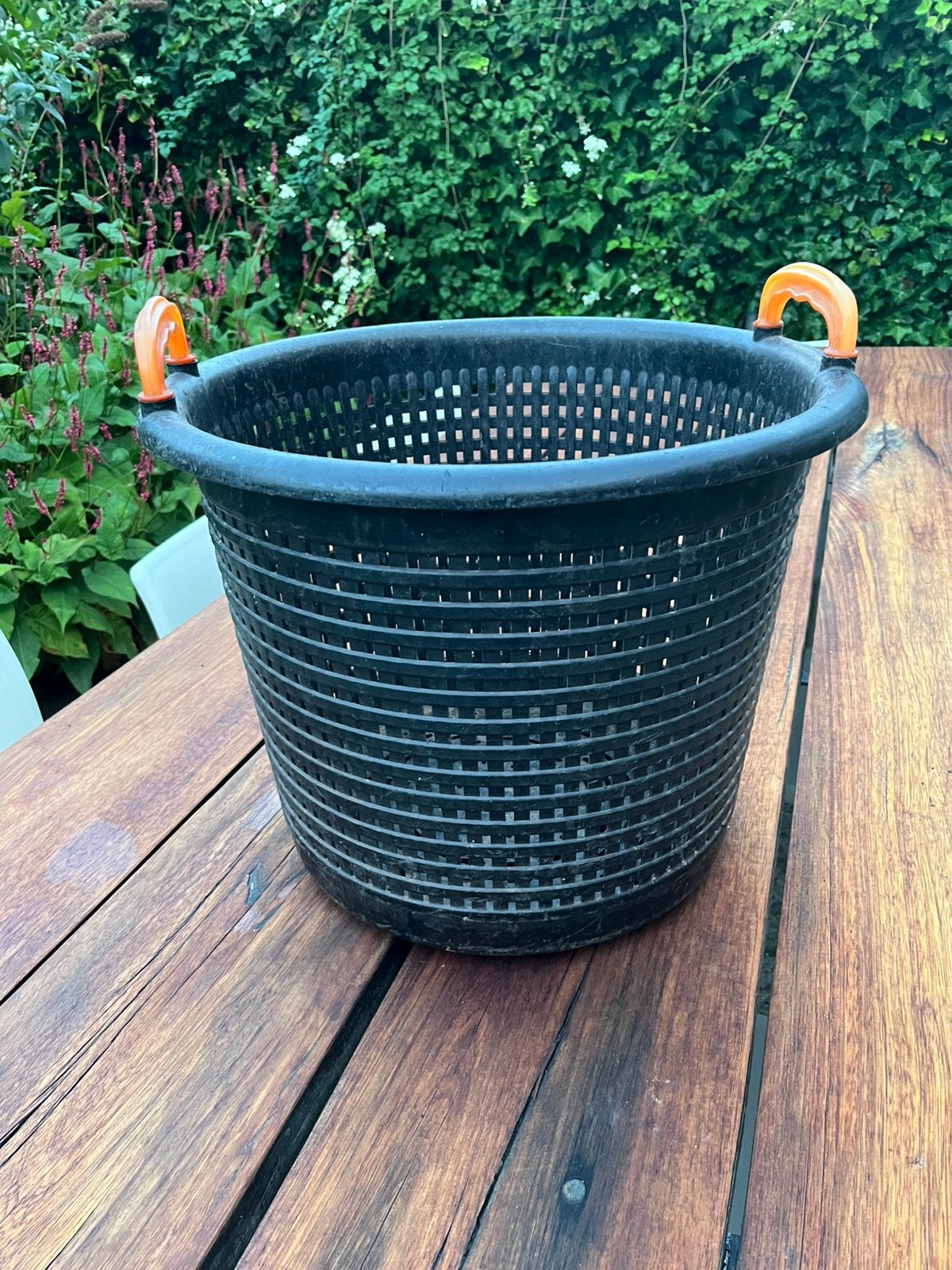 Vintage tuinmand, Ophalen, Gebruikt