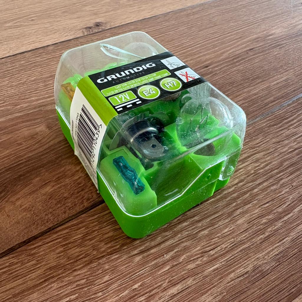 Grundig Autolampen Set H7 12V E4, Auto-onderdelen, Ophalen of Verzenden, Nieuw
