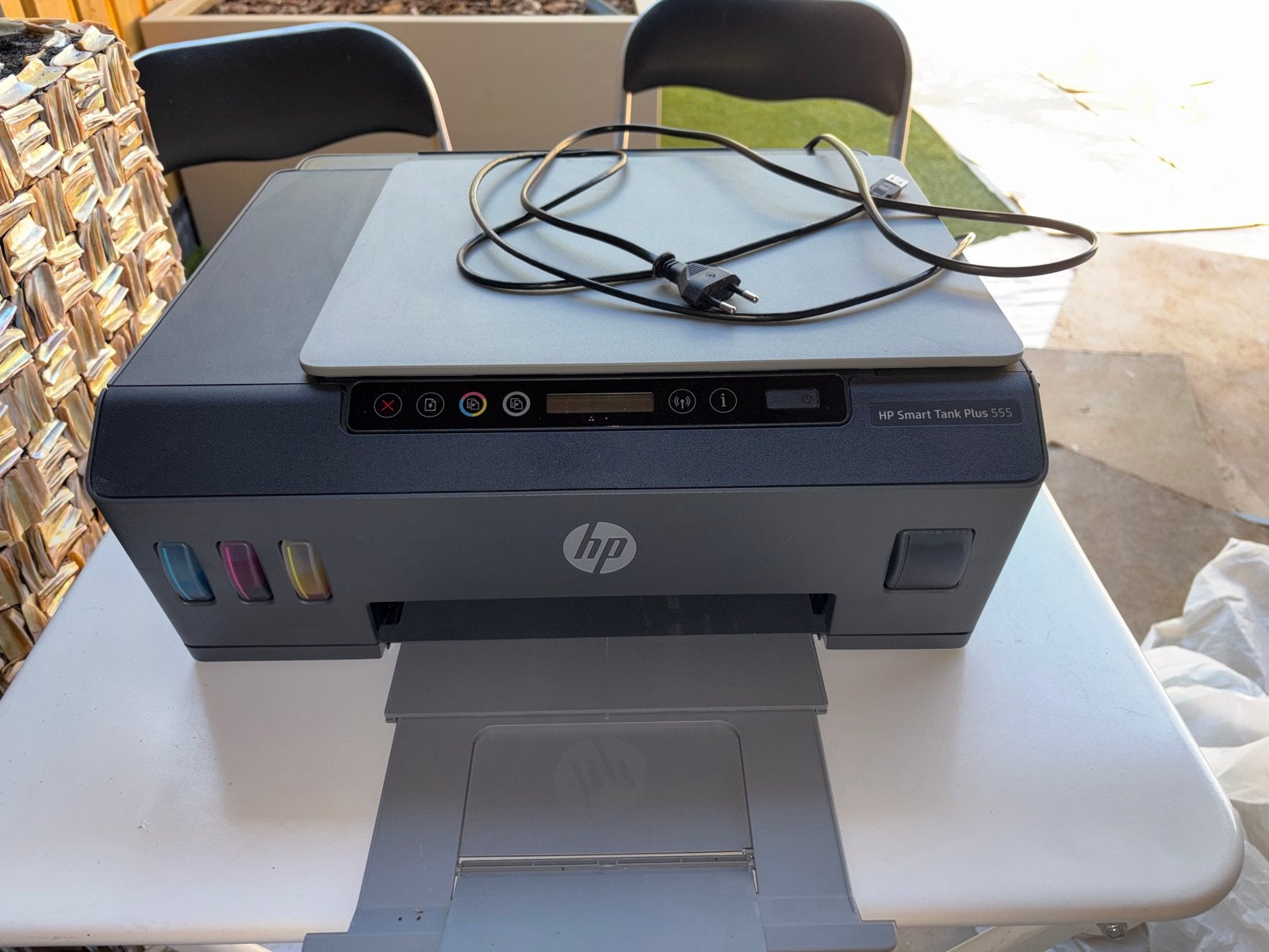 HP Smart Tank Plus 555 All-in-One Printer - Perfect werkend, Computers en Software, Printers, Ophalen, Inkjetprinter, All-in-one