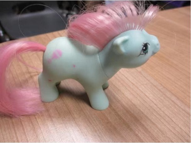 1985 My Little Pony G1 BABY CUDDLES, Verzamelen, Speelgoed, Verzenden, Gebruikt