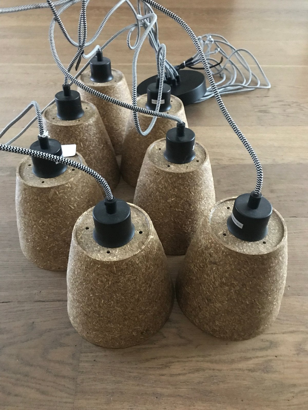 It's About RoMi Hanglamp, Ophalen of Verzenden, Zo goed als nieuw, Natuurlijk materiaal, E27 (groot)