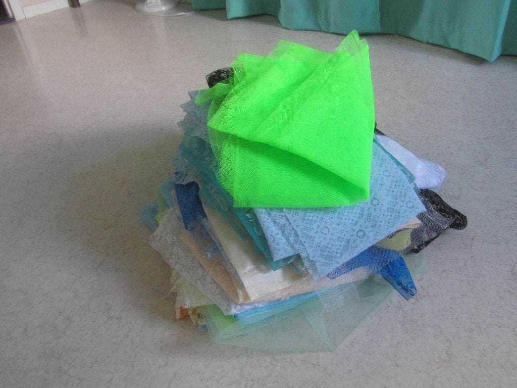 Kant, div. lappen en lapjes, vele kleuren, 1 koop, Overige materialen, Overige kleuren, Nieuw, Ophalen of Verzenden