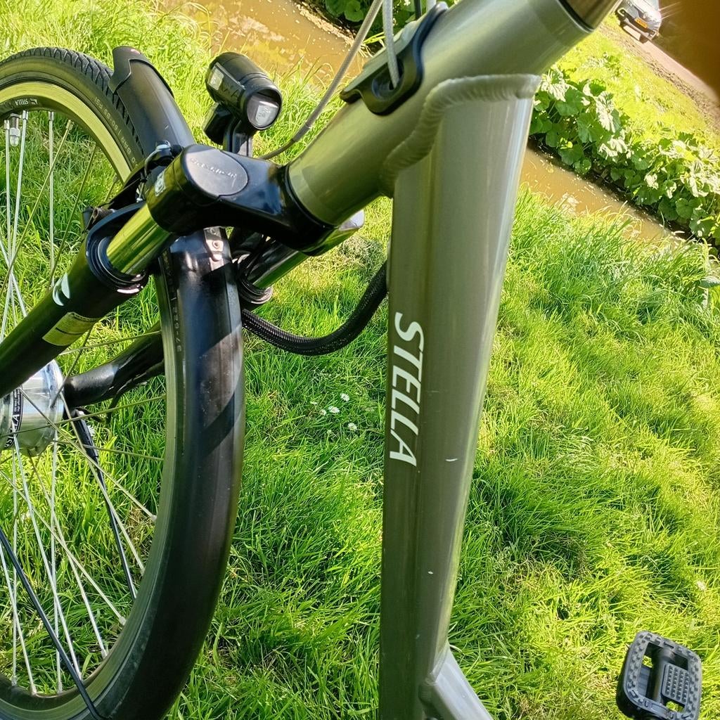 Zgan stella livorno met 14,5 ah accu ,5600 km accu laad op!, 51 tot 55 cm, Ophalen, Zo goed als nieuw, Overige merken