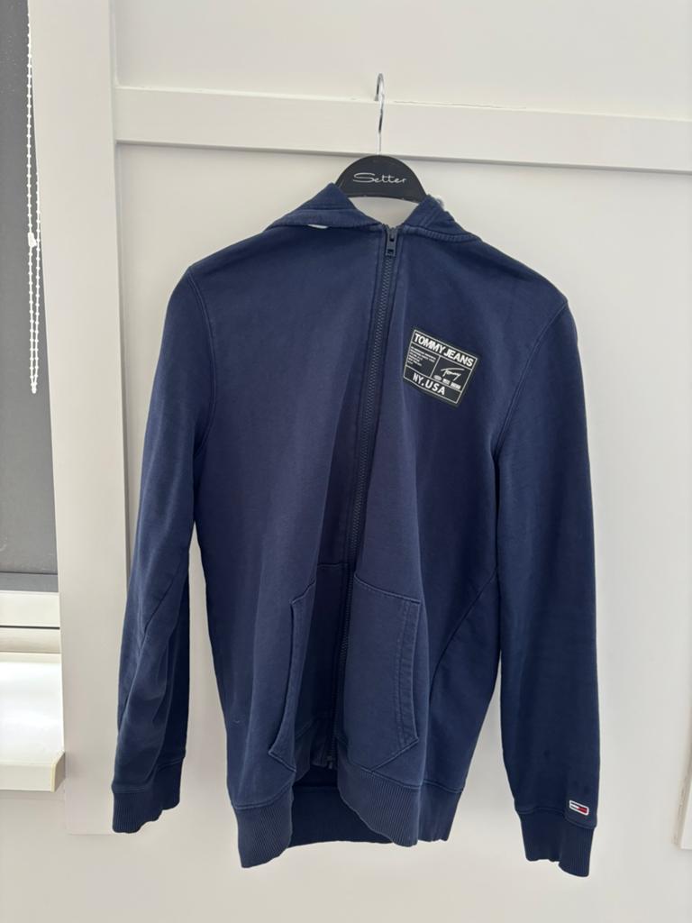 Tommy Hilfiger hoodie met rits, Ophalen, Zo goed als nieuw
