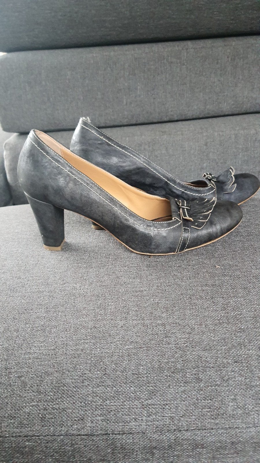 denim blauwe Roberto d'Angelo pumps maat 38, Kleding | Dames, Pumps, Blauw, Ophalen of Verzenden, Roberto d'Angelo
