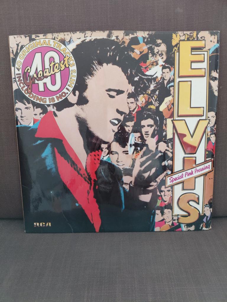 Elvis Presley - 40 Greatest Original Tracks (LP), Ophalen of Verzenden, Gebruikt, 12 inch