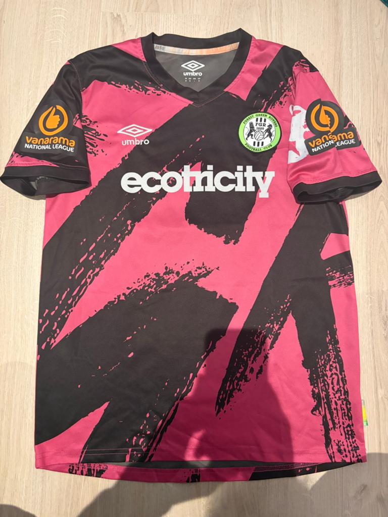 Shirt Forest Green Rovers 23/24 matchworn match worn, Verzamelen, Sportartikelen en Voetbal, Ophalen of Verzenden, Zo goed als nieuw