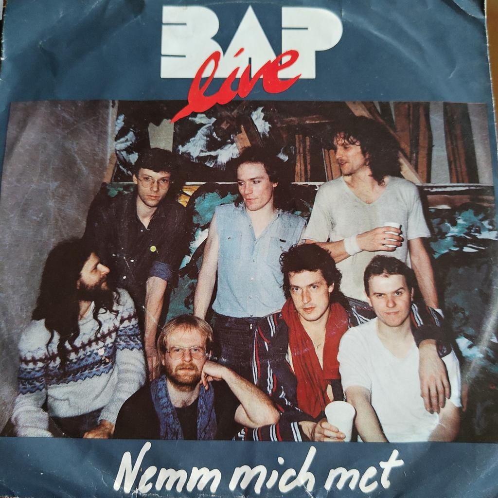 BAP - Live - Nemm mich met (Vinyl Single), Cd's en Dvd's, Vinyl Singles, Gebruikt, 7 inch, Ophalen of Verzenden