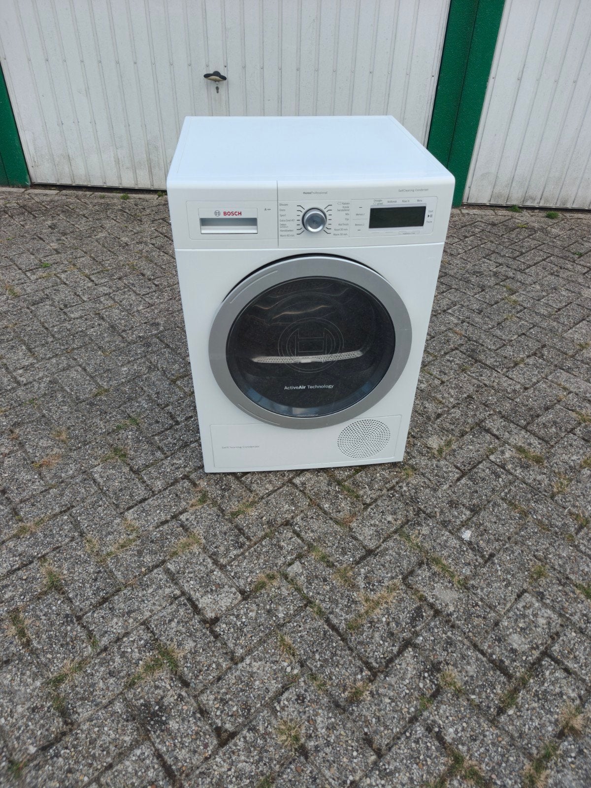 Bosch HomeProfessional warmtepompdroger 8kg A++ klasse ZGAN., Witgoed en Apparatuur, Ophalen, 6 tot 8 kg, Anti-kreukfase, Zo goed als nieuw