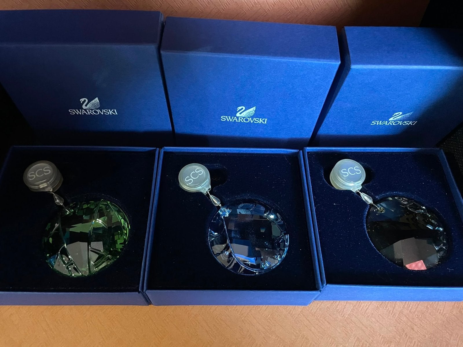 Swarovski SCS Raamhangers Nieuw 3 stuks, Ophalen of Verzenden, Zo goed als nieuw, Figuurtje