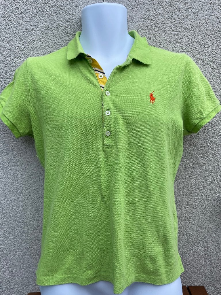 Ralph Lauren groene herenpolo, maat L, Maat 48/50 (M), Ralph Lauren, Ophalen of Verzenden, Gedragen