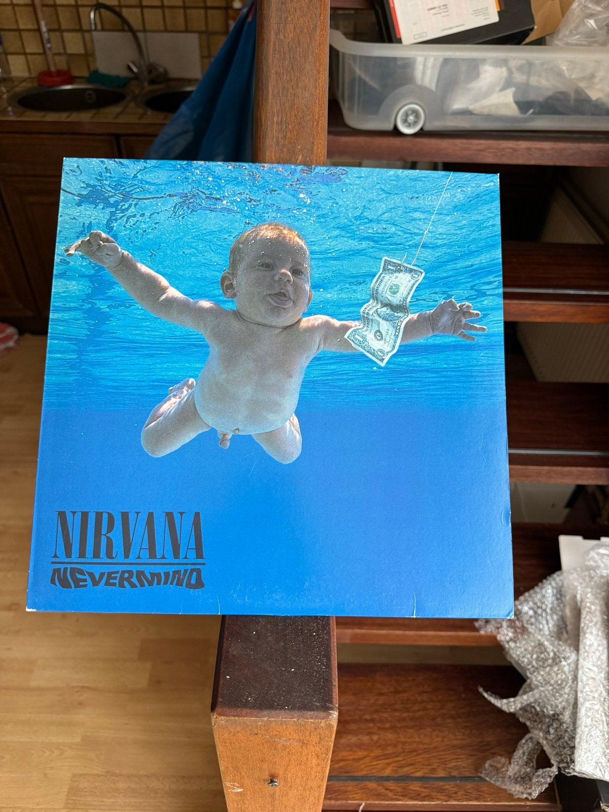Nirvana - Nevermind LP (Originele Persing), LP, Gebruikt, Originele persing, Ophalen of Verzenden