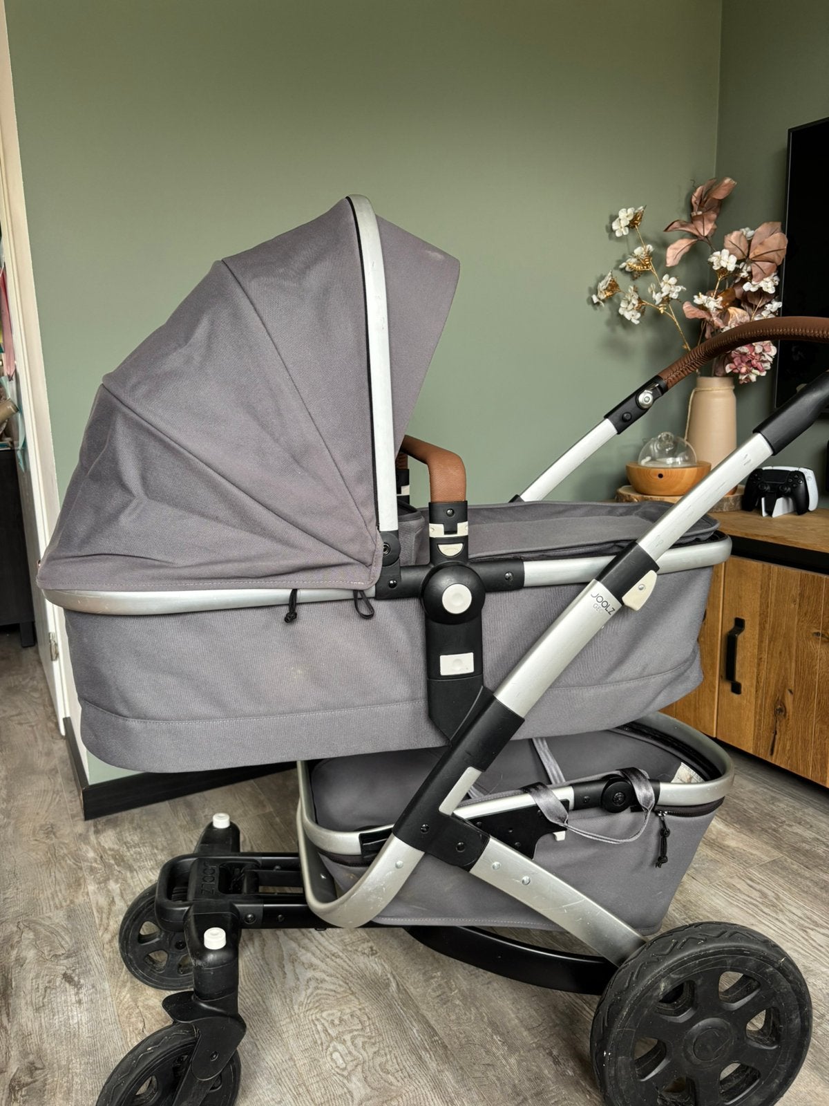 Joolz Geo 2 incl toebehoren, Gebruikt, Verstelbare duwstang, Combiwagen, Ophalen