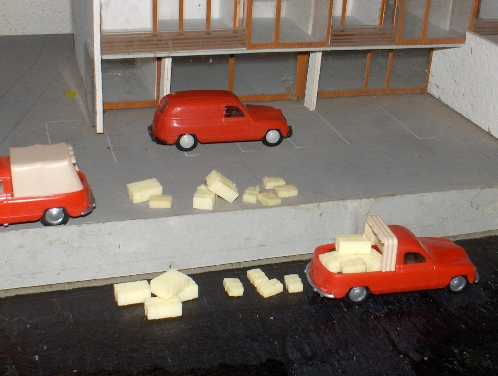 HO/TT/N 20 stuks kleine kisten - lading / laadgoed / vracht, Overige merken, Wisselstroom, Overige typen, Nieuw