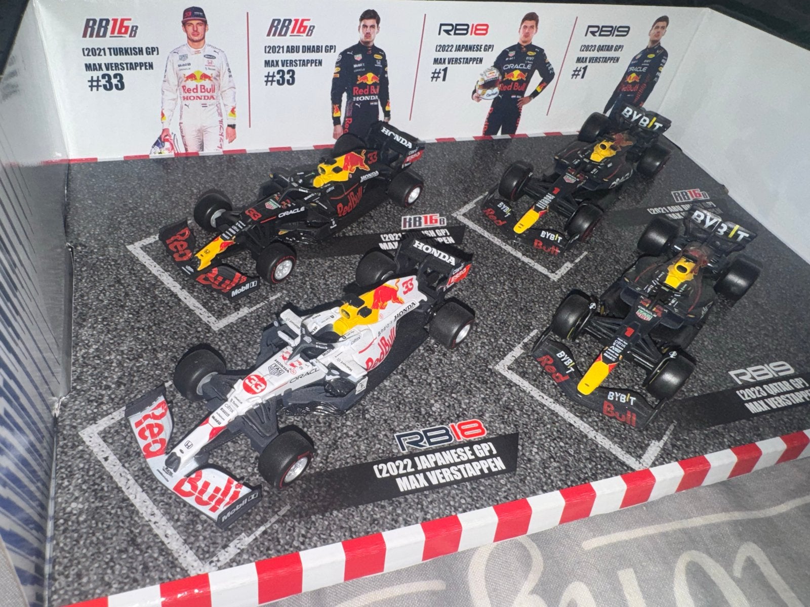 Max Verstappen F1 Auto's Collectie - Diverse Jaren, Overige merken, Auto, 1:32 tot 1:50, Ophalen of Verzenden