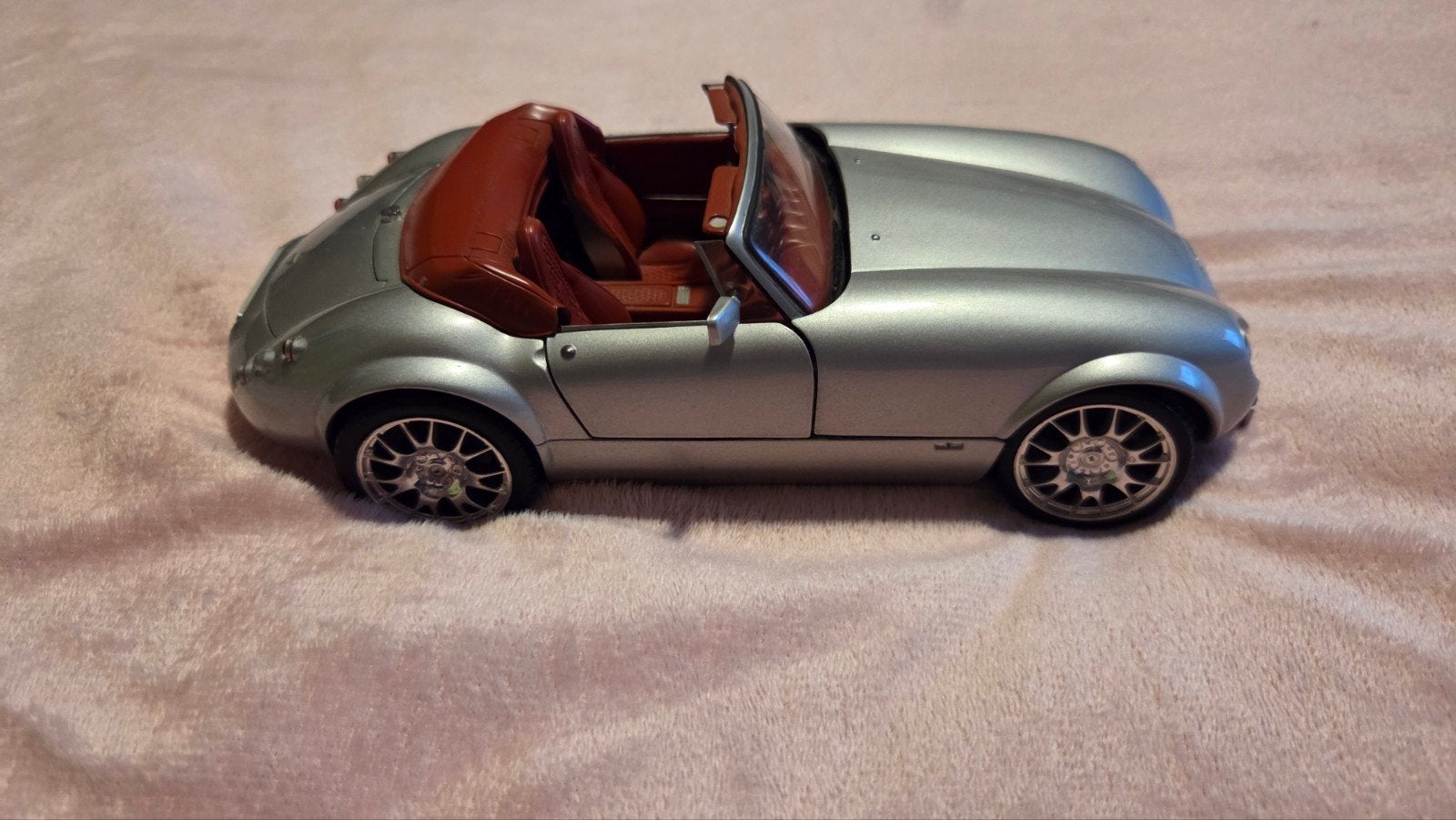 Zilverkleurige Revell Porsche 550 Spyder modelauto, Verzenden, Revell