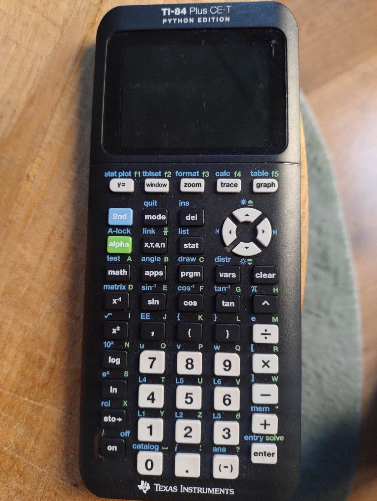 Texas Instruments rekenmachine, Ophalen, Zo goed als nieuw