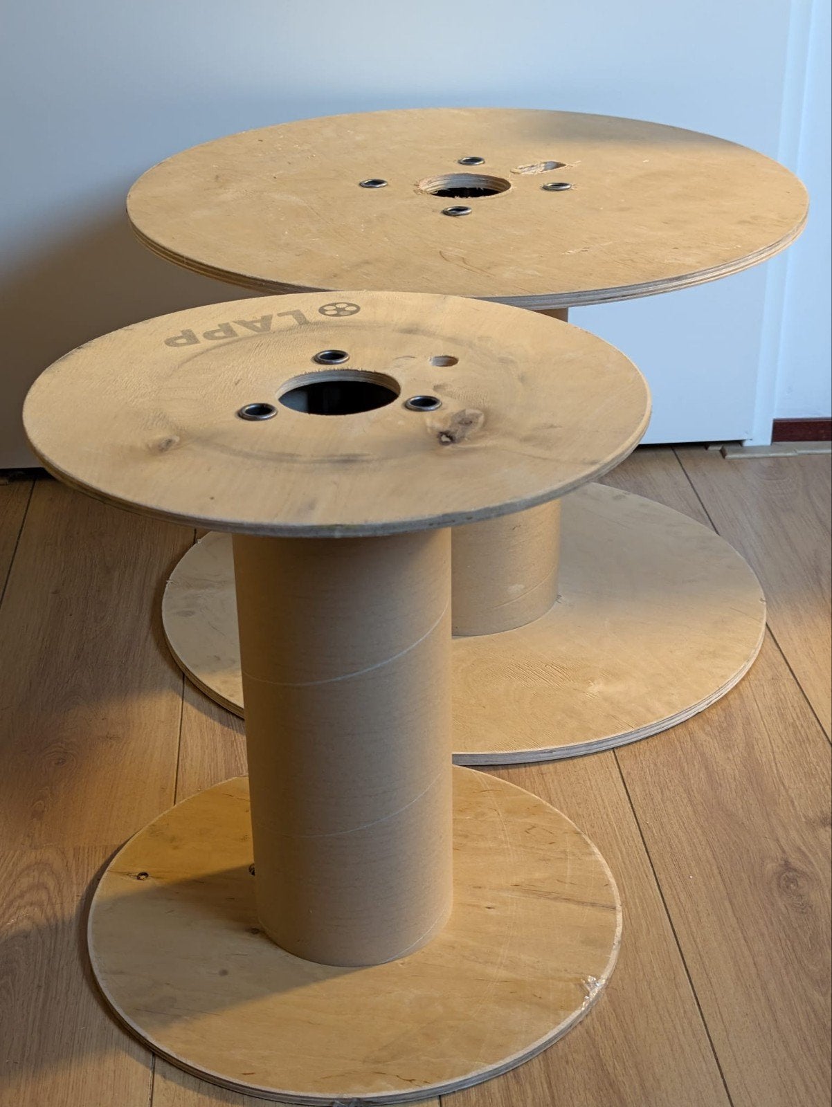 Kabelhaspels - Decoratie / Bijzettafel (diverse maten), Ophalen, Minder dan 45 cm, Minder dan 55 cm, Gebruikt