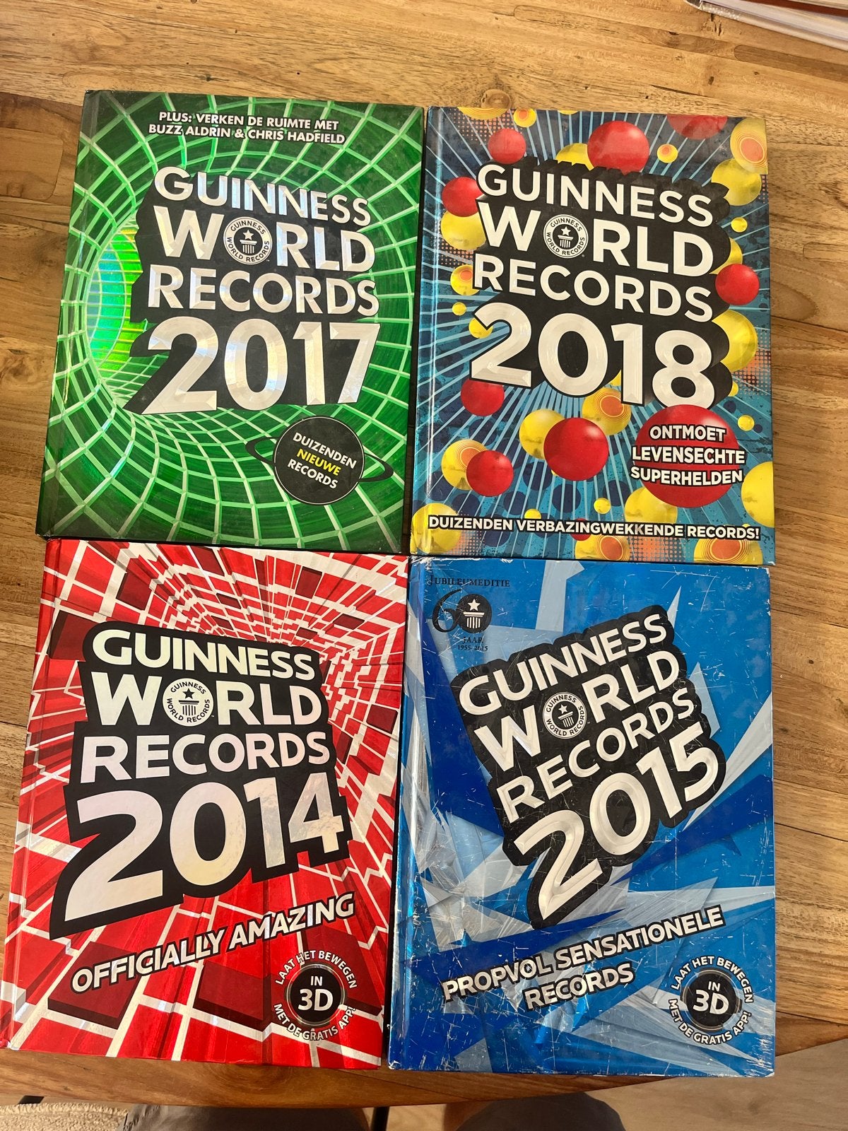 Guinness World Records Boeken Collectie (2014, 2015, 2017, 2, Ophalen of Verzenden, Gelezen, Nederland