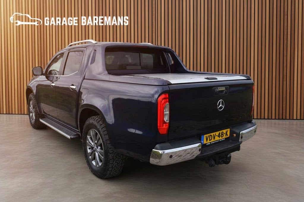 Mercedes-Benz X-Klasse 250 d 4-MATIC Pure (bj 2017), Auto's, Mercedes-Benz, Gebruikt, Blauw, Leder, Bedrijf