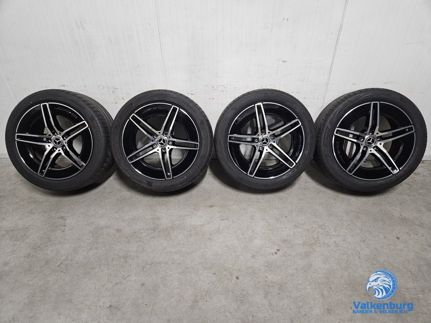 5-6mm! Originele Mercedes E Klasse W214 S214 AMG 19 inch bre, 19 inch, -, -, Banden en Velgen