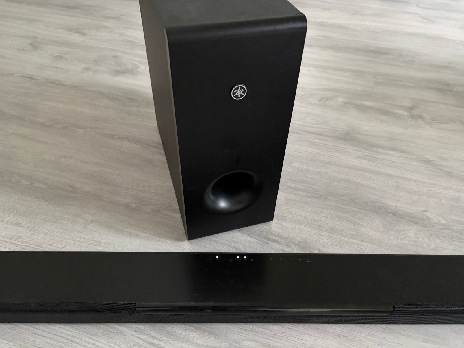 Yamaha musiccast bar 400 + subwoofer, Ophalen, Zo goed als nieuw