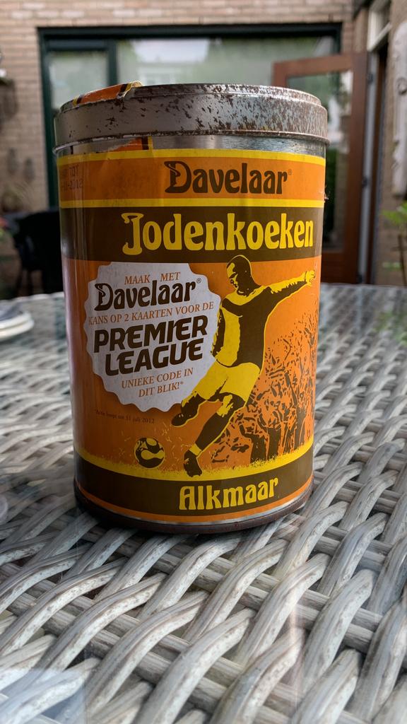 Davelaar jodenkoek blik ( wk2012), Ophalen, Gebruikt, Beschuit, Overige merken