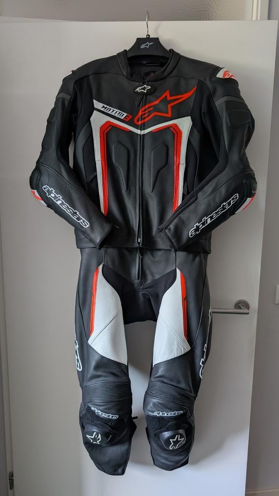 Alpinestars Motogi V3 maat 54 tweedelig, zeer netjes!, Motoren, Kleding | Motorkleding, Ophalen, Tweedehands, Combipak, Alpinestars