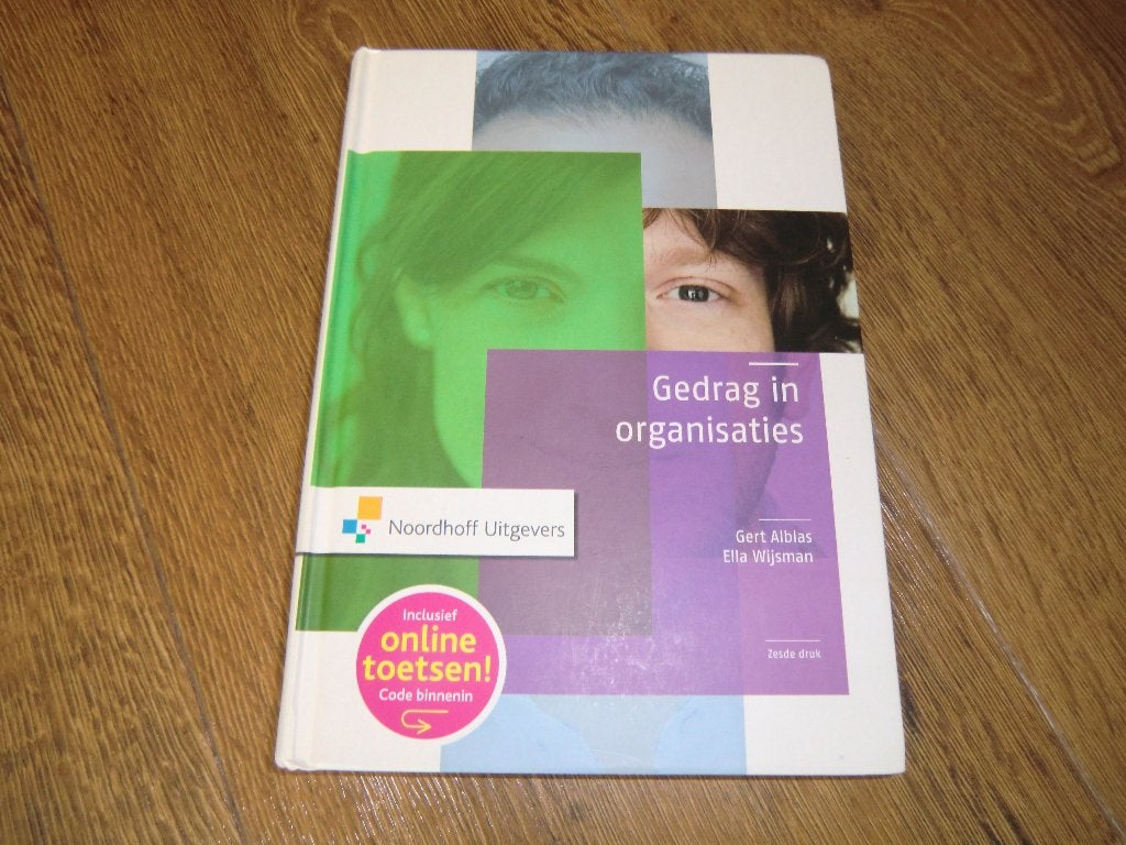 Gedrag in organisaties ISBN 9789001816261, Ophalen of Verzenden, Gelezen, Personeel en Organisatie