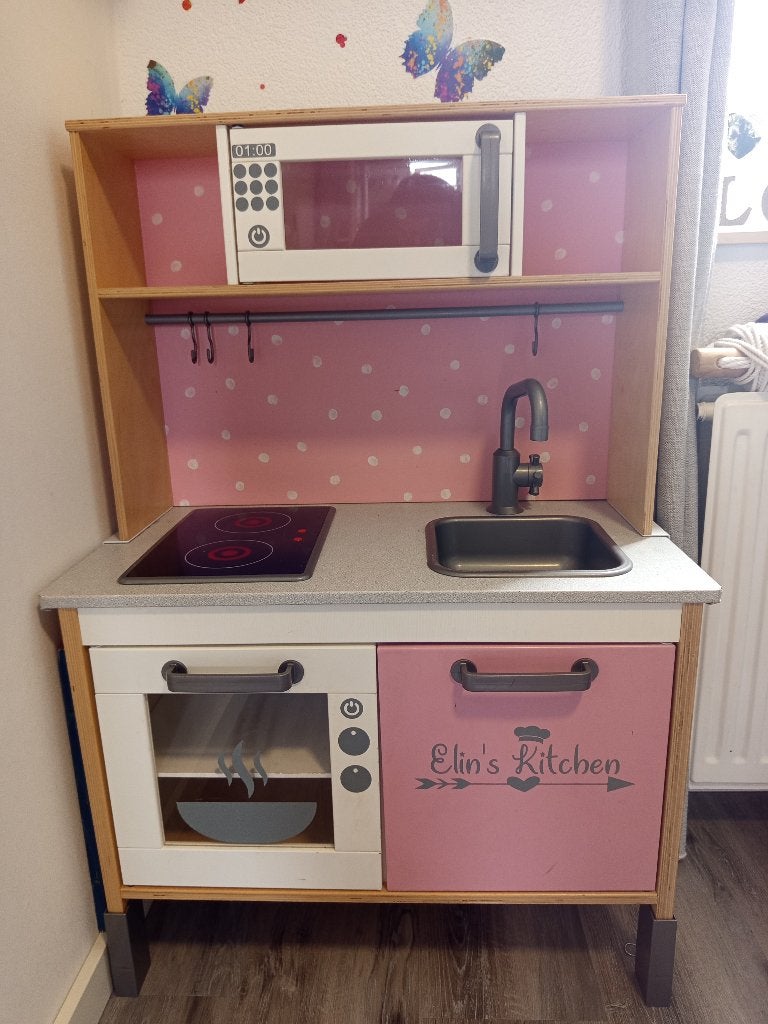 Houten speelgoed keukentje, Ophalen, Gebruikt, Hout, Speelkeuken
