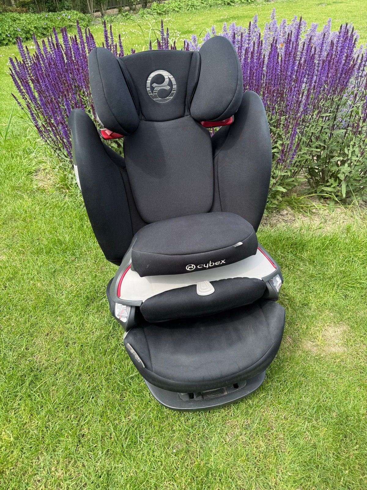 Cybex Pallas S-Fix Gold Autostoel - 9 maanden tot 150 cm, Kinderen en Baby's, Autostoeltjes, Autogordel of Isofix, Gebruikt, Verstelbare rugleuning