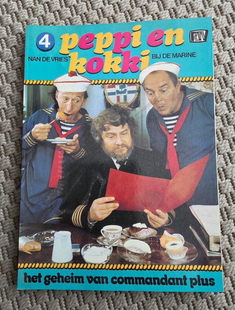 Peppi en Kokki bij de Marine, Boeken, Gelezen, Eén stripboek, Nan de Vries, Ophalen of Verzenden