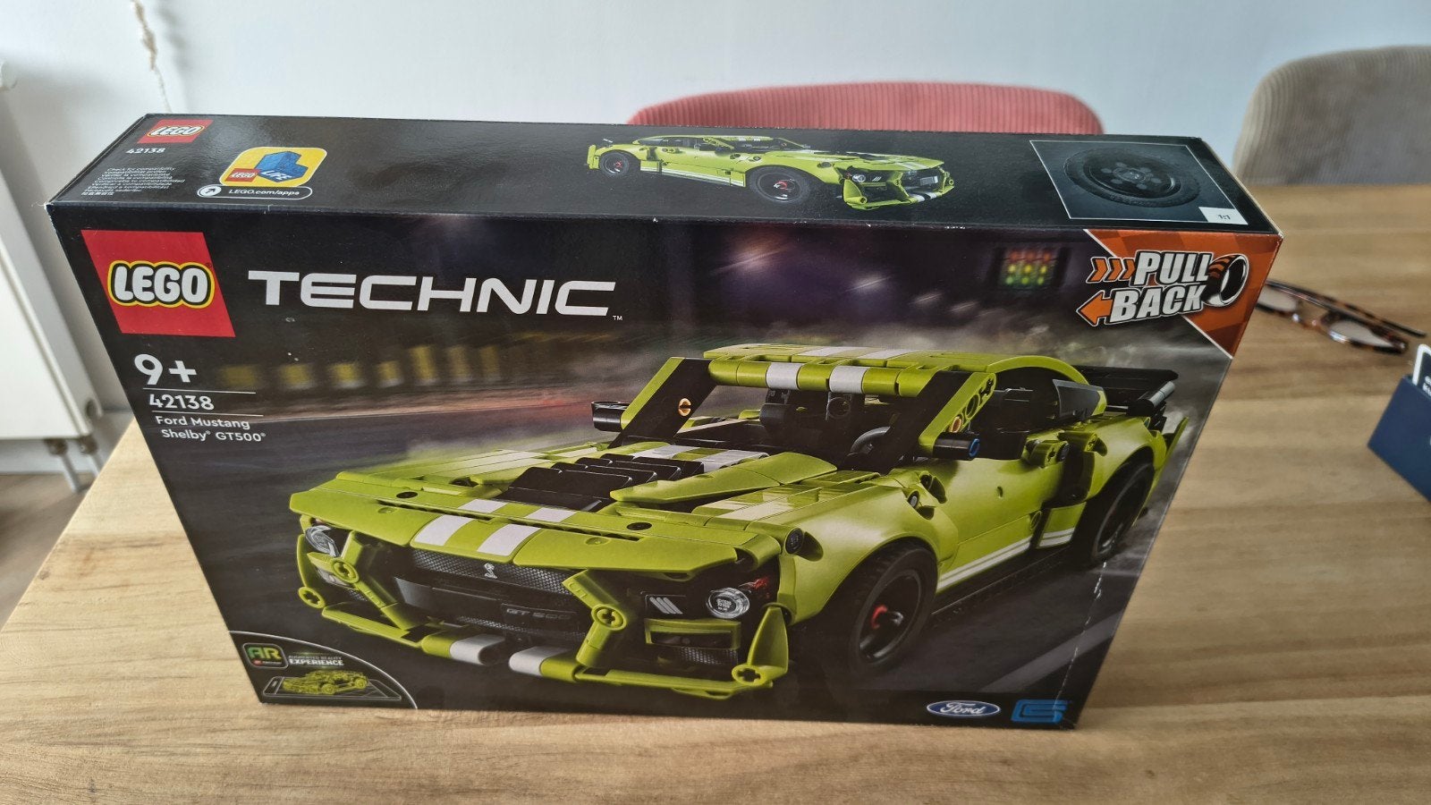LEGO Technic 42138 Ford Mustang Shelby GT500, Ophalen of Verzenden, Nieuw, Overige merken