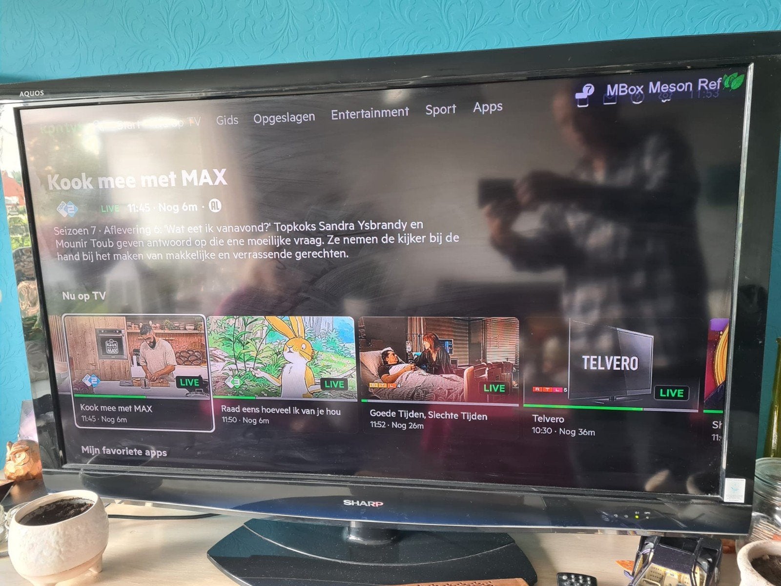 Sharp AQUOS LCD TV - Goede staat, Ophalen, Gebruikt, 50 Hz, 80 tot 100 cm
