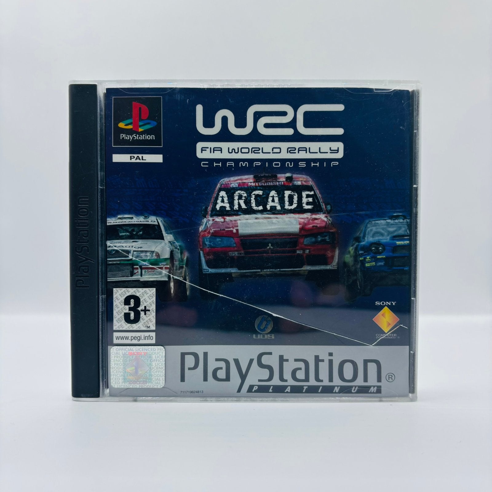 WRC FIA World Rally Championship Arcade - PlayStation 1, 1 speler, Racen en Vliegen, Sony, Ophalen of Verzenden