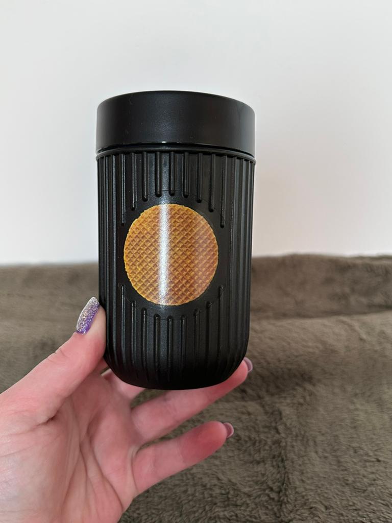 HEMA beker stroopwafel, Overige materialen, Overige typen, Ophalen of Verzenden, Zo goed als nieuw