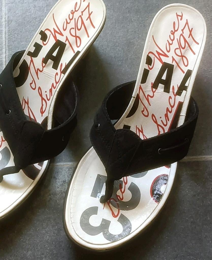 Amper gedragen zwarte Gaastra slipper met mooi hakje maat 42, Kleding | Dames, Schoenen, Slippers, Gaastra, Zwart, Ophalen of Verzenden
