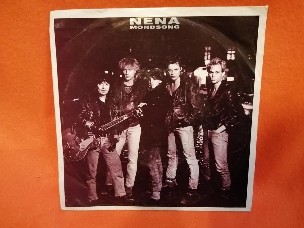 Nena - Mondsong (1986), Cd's en Dvd's, Vinyl Singles, Gebruikt, Single, Pop, 7 inch, Ophalen of Verzenden
