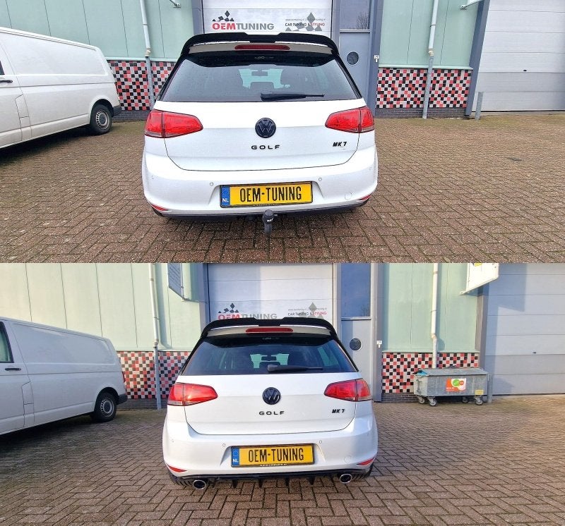 Diffuser geschikt voor Golf 7 | TCR/GTI-Look | 2012- 2017 |, Ophalen of Verzenden