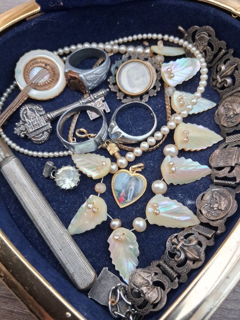 Vintage sieraden, Verzenden, Overige materialen, Overige typen