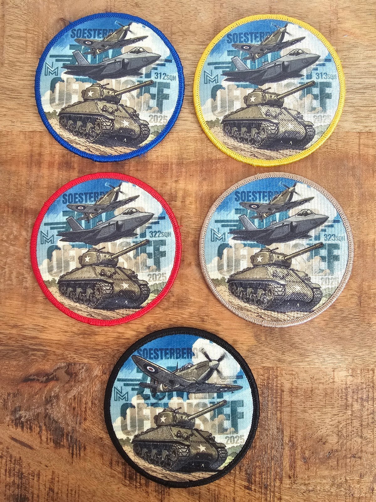 zomeroffensief patches 2025, Ophalen of Verzenden, Zo goed als nieuw, Patch, Badge of Embleem