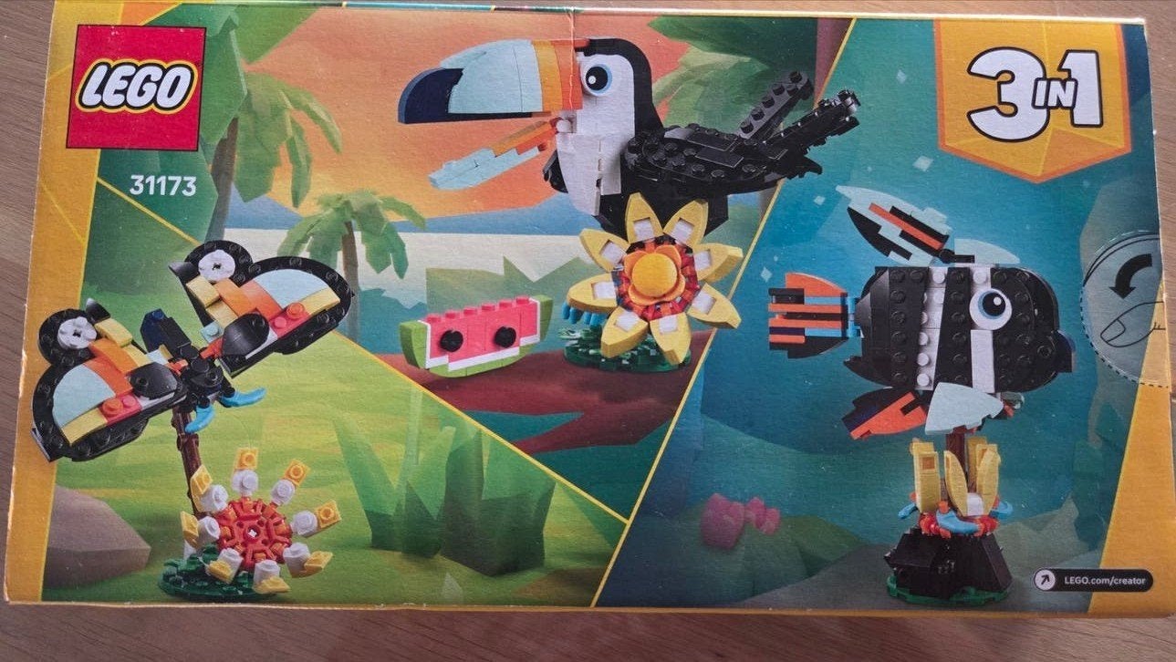 LEGO Creator 31173 Tropical Toucan Nieuw in verzegelde doos, Kinderen en Baby's, Inclusief doos, Lego, Nieuw, Ophalen of Verzenden