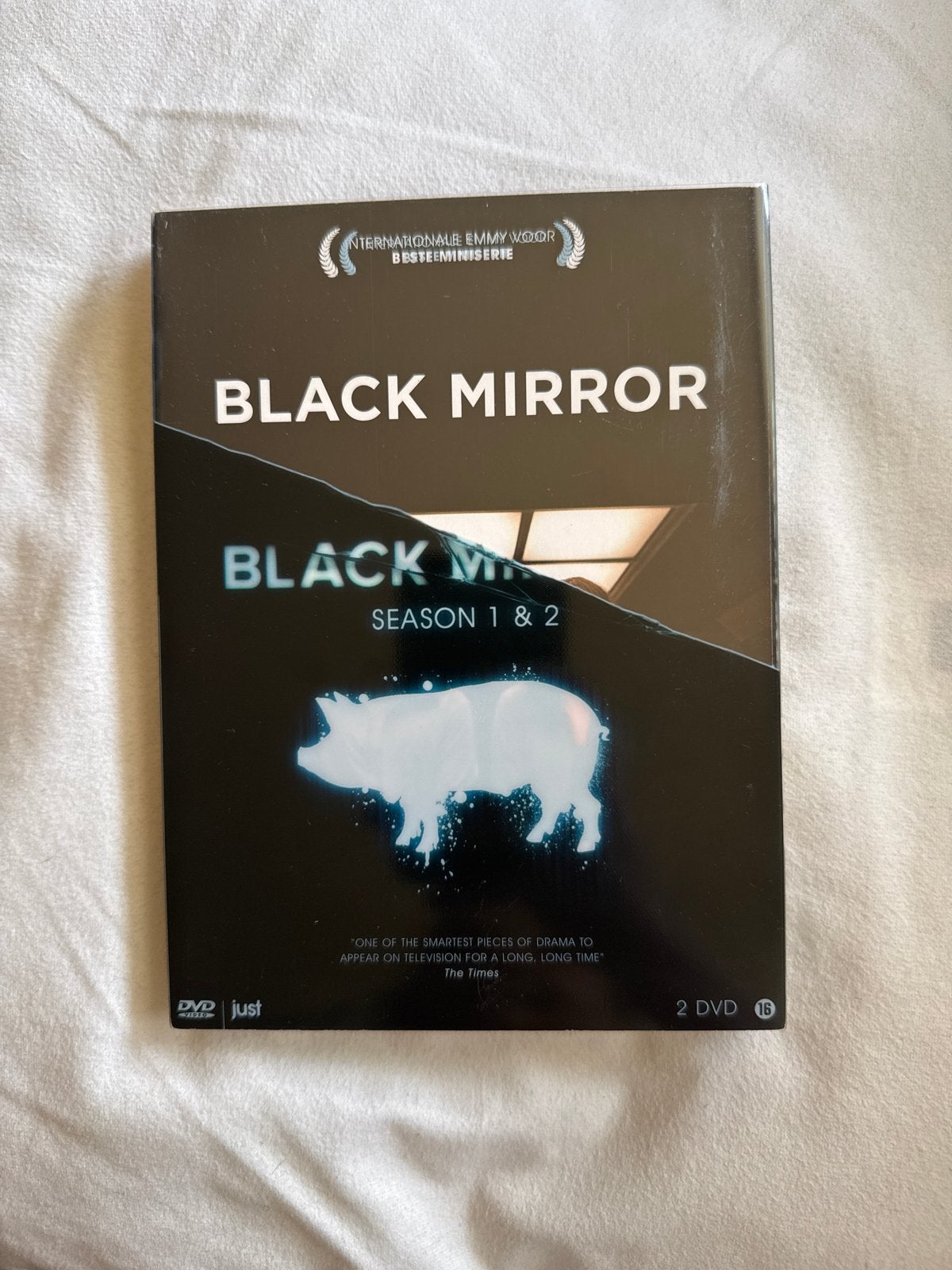 Black Mirror Seizoen 1 & 2 DVD - Emmy Winnaar, Vanaf 16 jaar, Seizoen 1, Nederlands, Science Fiction en Fantasy