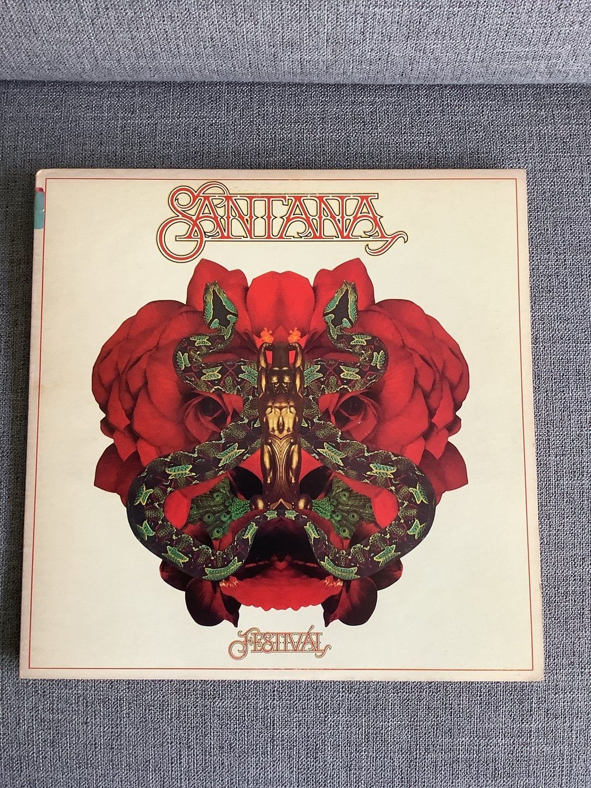 Santana - Festival (Originele Persing 1976) LP, LP, Rock, Originele persing, Ophalen of Verzenden