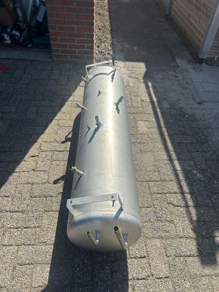 Atag boiler van rvs met spiralen er in, 100 liter of meer, Boiler, Ophalen of Verzenden, Minder dan 3 jaar oud