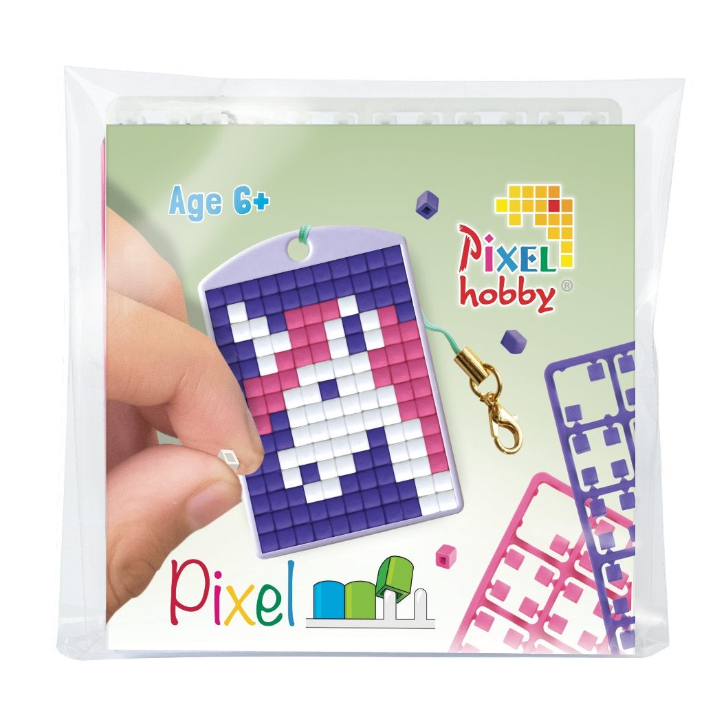 Pixelhobby medaillon startset eenhoorn sleutelhanger 23111, ., Dieren, Nieuw, Ophalen of Verzenden